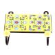 Yellow And Turquoise Tiny Flower Ceramic Tiles Hooks